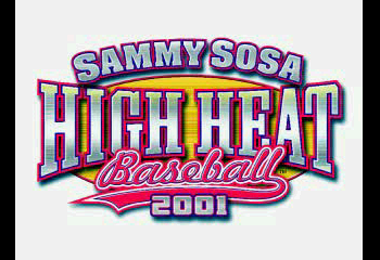 Sammy Sosa High Heat Baseball 2001 Title Screen